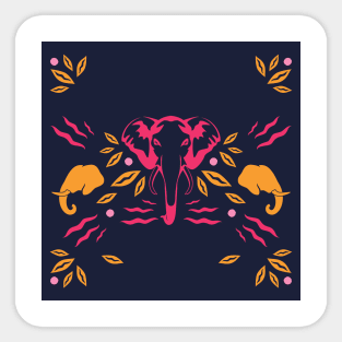 Elephant element Sticker